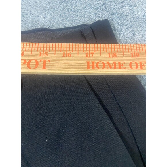 Dockers Stain Defender Dress Pants Mens 36X32 Black Pleated Cuffed Slash Pockets - Picture 5 of 10